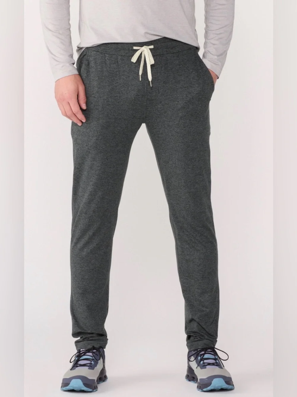 Vuori Mens Ponto Performance Pant Grey size Medium - Picture 12 of 12